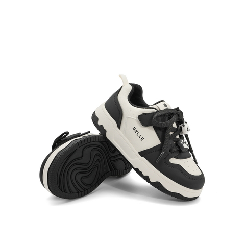 百丽时尚百搭老爹鞋童鞋女24春新商场同款撞色休闲鞋31218A84