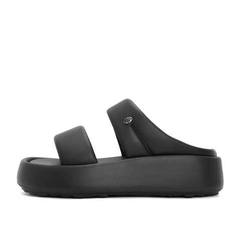 百丽休闲舒适拖鞋女24夏新厚底一字式居家拖鞋B1841BT4