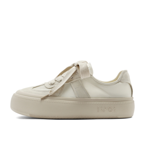 百丽舒适德训鞋女24夏新撞色时尚百搭休闲板鞋B1873BM4