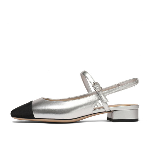 百丽小香风时尚包头凉鞋女24夏新商场同款舒适气质凉鞋BXK30BH4