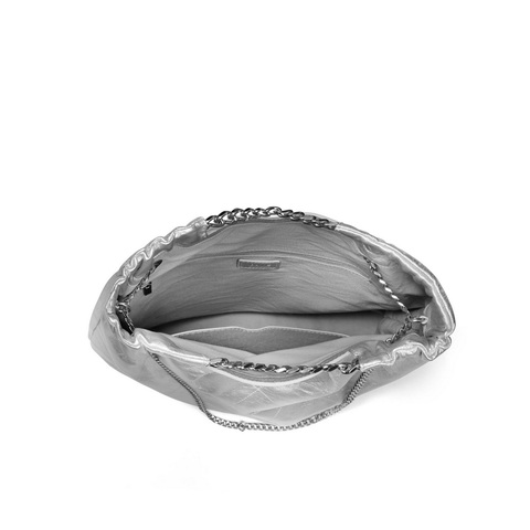 百丽包包女2024夏季新款牛皮褶皱油蜡大号垃圾袋托特包X6912BX4