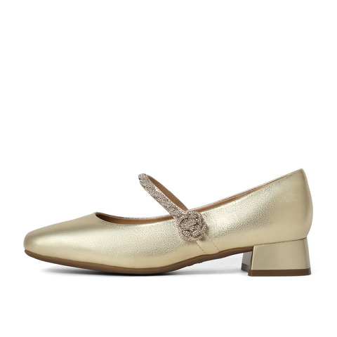 百丽气质淑女玛丽珍鞋女24春新商场同款高贵时尚单鞋B2C1DAQ4