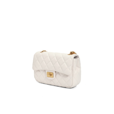 百丽包包真皮2024夏新商场同款羊皮小香风百搭单肩斜挎包X6916BX4