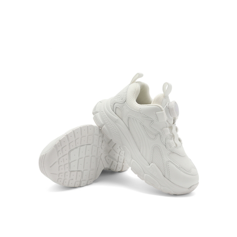 百丽简约百搭老爹鞋童鞋女24夏新商场同款便捷旋钮休闲鞋71810B84