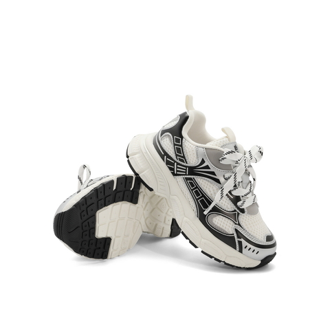 百丽时尚潮酷老爹鞋童鞋女24春新商场同款舒适透气休闲鞋K7120A84