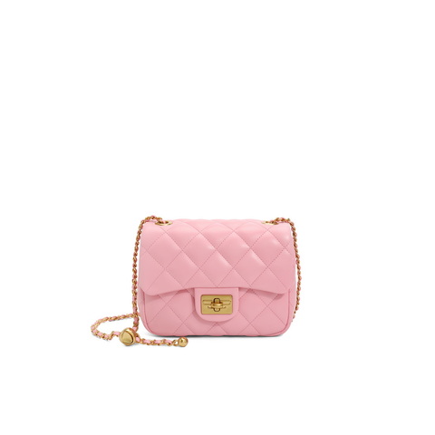 百丽包包女2024夏新商场同款小香风休闲单肩斜挎绗缝包X6972BX4