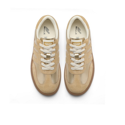 百丽复古百搭德训鞋女24春新商场同款休闲运动鞋A6P1DAM4