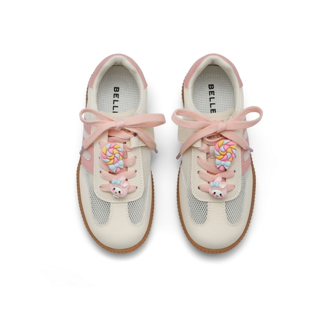 百丽童趣德训鞋女24夏新商场同款透气网面休闲鞋39650B84