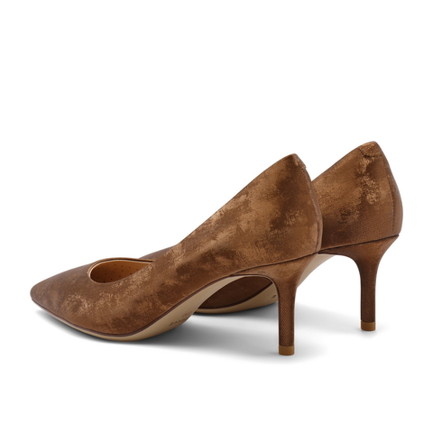 百丽气质高跟单鞋女2024秋商场同款细跟优雅浅口单鞋3J409CQ4