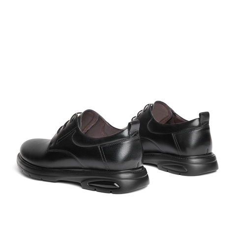 百丽通勤商务鞋男士2024秋新商场同款牛皮革婚鞋正装皮鞋8KH01CM4