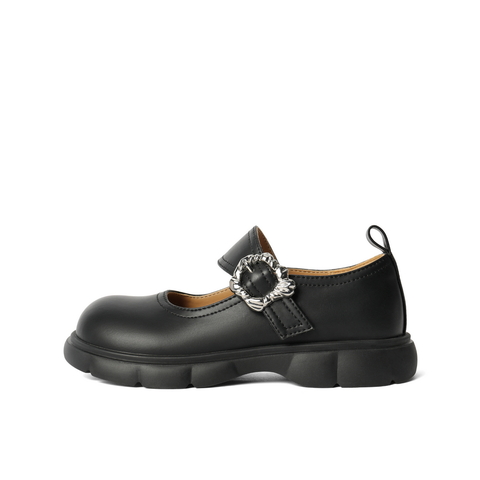 百丽浅口玛丽珍童鞋女2024秋季新款商场同款英伦风小皮鞋A5305C84