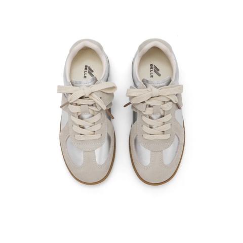 百丽复古阿甘德训鞋童鞋女2024秋季新款商场同款休闲板鞋31010C84