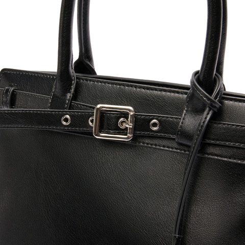 百丽包包女2024新商场同款中号高级质感通勤手提包X7135DX4