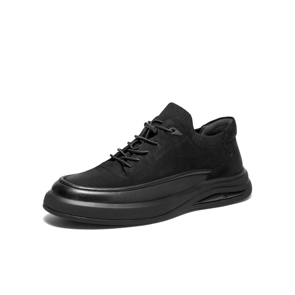 百丽舒适厚底休闲鞋男2024冬新商场同款户外运动板鞋8MV01DM4