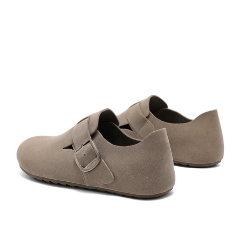 百丽全麦吐司鞋男2024秋新商场同款休闲鞋全包勃肯鞋8NW01CM4