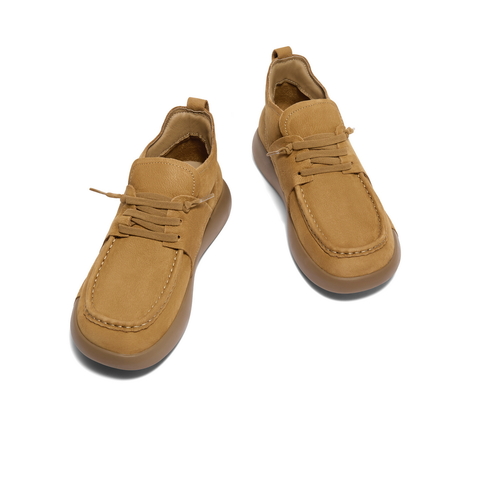 百丽厚底休闲鞋男2024冬商场同款牛皮户外高帮工装鞋加绒8NH01DM4