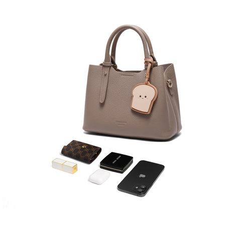 百丽包包女2024新款质感通勤吐司系列单肩斜挎手提包X7162CX4