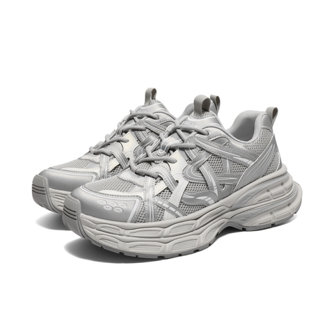 百丽时尚潮搭休闲鞋男2024冬新户外运动风厚底增高老爹鞋A1741DM4