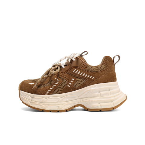 百丽休闲舒适老爹鞋女2024秋新户外运动鞋B2283CM4