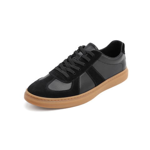 百丽复古悠悠鞋板鞋男春夏款软底潮流休闲小白鞋52022AM4