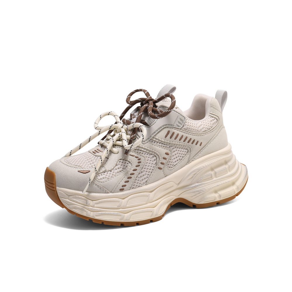 百丽休闲舒适老爹鞋女2024秋新户外运动鞋B2283CM4