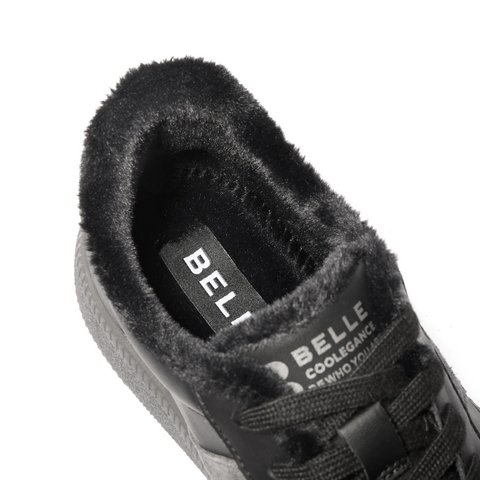 百丽潮搭休闲鞋男鞋2024秋新复古运动德训鞋撞色板鞋A1703CM4