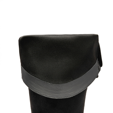 百丽长筒弹力靴女2024冬新商场同款增高时尚靴B9U1DDG4