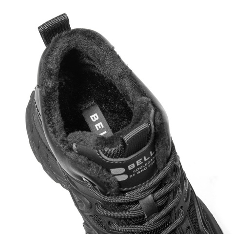 百丽增高厚底高帮老爹鞋女2024冬新商场同款百搭休闲鞋B9K1DDM4