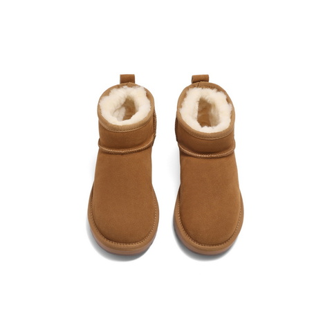 百丽户外徒步雪地靴女2024冬新休闲保暖短靴D1D1DDM4