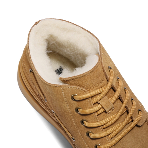 百丽户外休闲雪地靴男靴2024冬新款厚底保暖靴棉靴东北靴A1796DD4