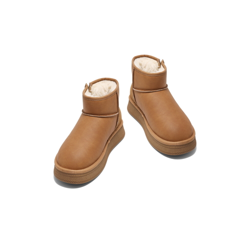 百丽小暖炉休闲男靴2024冬新户外休闲靴保暖雪地靴东北靴A1781DD4