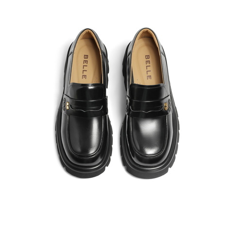 百丽学院风乐福鞋女24春新商场同款时尚单鞋A5W1DCA4