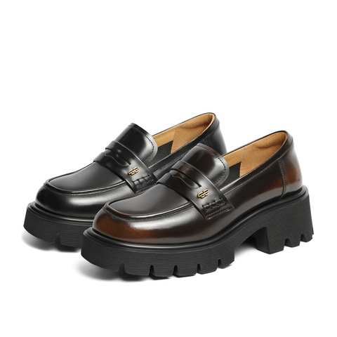 百丽学院风乐福鞋女24春新商场同款时尚单鞋A5W1DCA4