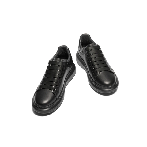 百丽青春减龄小白鞋男2024秋牛皮革厚底增高百搭休闲板鞋A1761CM4