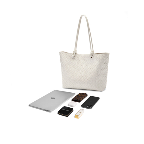 百丽包包女2025夏季新品时尚通勤度假休闲单肩编织托特包BL829BX4