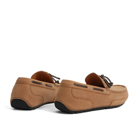 百丽舒适豆豆鞋男2024春新羊皮革通勤单鞋A0930AM4