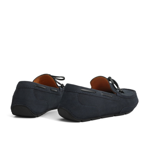 百丽舒适豆豆鞋男2024春新羊皮革通勤单鞋A0930AM4