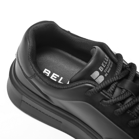 百丽减龄百搭小白鞋男2024秋新轻盈厚底舒适潮搭休闲板鞋A2203CM4