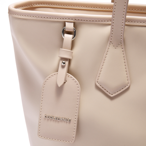 百丽包包女夏季新品简约轻便通勤大容量织物单肩托特包JY109BX4