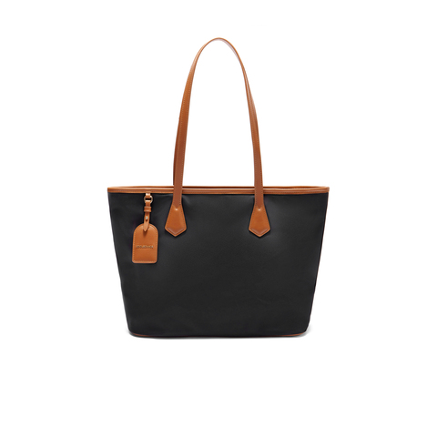 百丽包包女夏季新品简约轻便通勤大容量织物单肩托特包JY109BX4