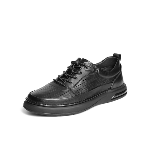 百丽打孔透气休闲健步鞋男2025夏季舒适潮搭户外运动板鞋A1953BM4