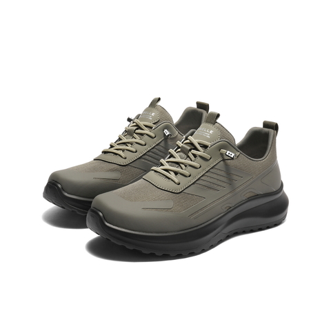 百丽厚底增高健步鞋男2025新款秋季户外跑步休闲运动鞋A2078CM4