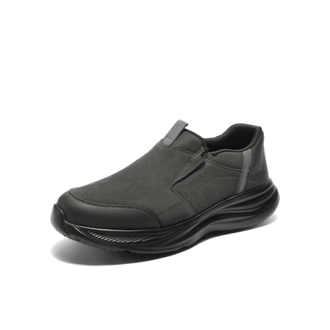 百丽一脚蹬休闲健步鞋男冬季轻盈厚底爸爸鞋高帮运动保暖鞋A2219DM4