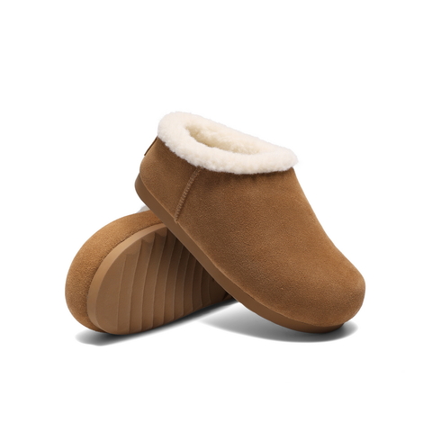 百丽绒绒毛毛鞋女2025春新商场同款舒适加绒保暖休闲鞋D2H1DAM5