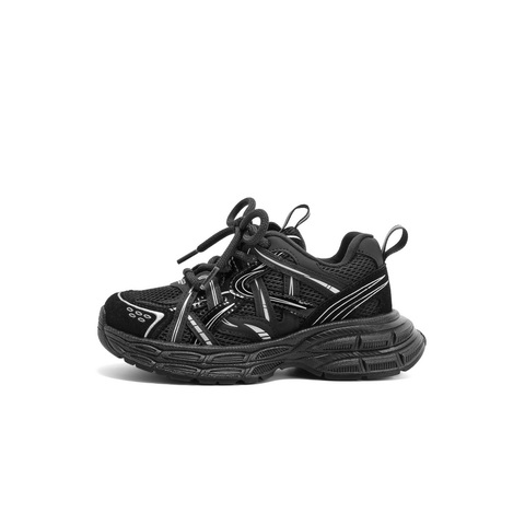 百丽复古时尚老爹鞋女2024冬新商场同款休闲童鞋H8005A85