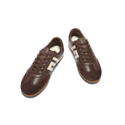 百丽复古撞色休闲运动鞋男2025春新商场同款慢跑鞋阿甘鞋8PW01AM5