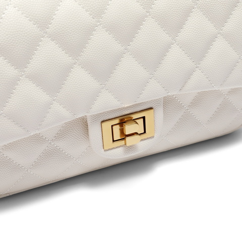 百丽包女2025春新商场同款优雅小香风单肩斜挎手提绗缝包X7196AX5