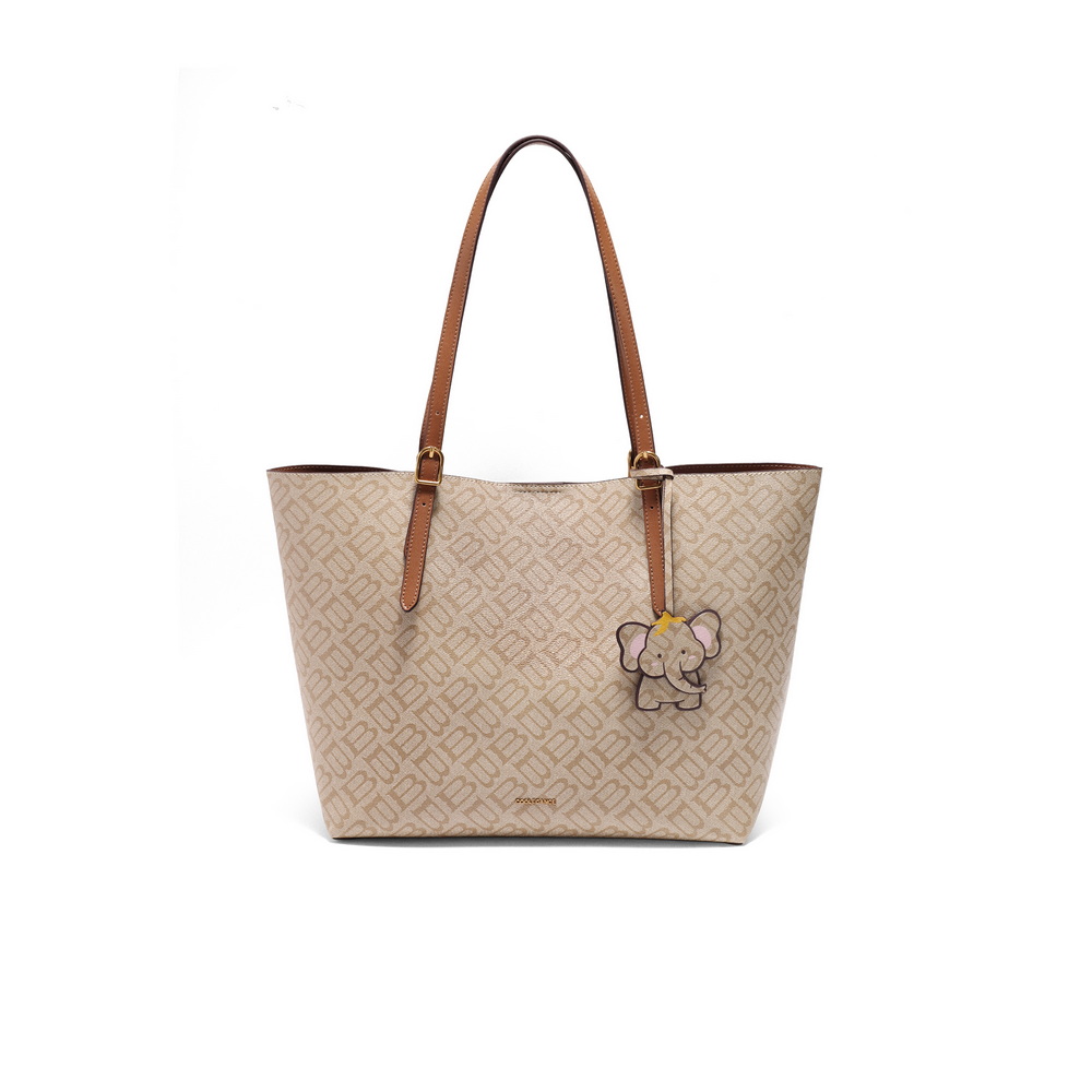 百丽包女2025春新商场同款超火复古通勤大容量单肩托特包X7226AX5