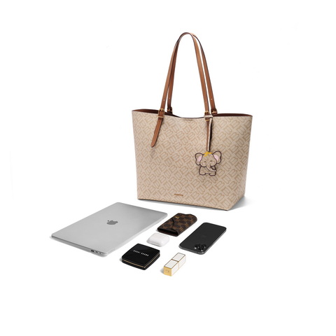 百丽包女2025春新商场同款超火复古通勤大容量单肩托特包X7226AX5