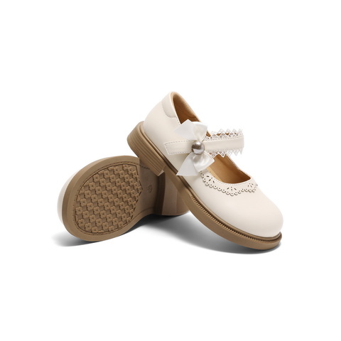 百丽蝴蝶结舒适时装鞋女2025春新商场同款公主鞋童鞋A6030A85